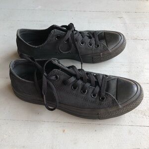 Black Converse Chuck Taylor All Star Low Tops
